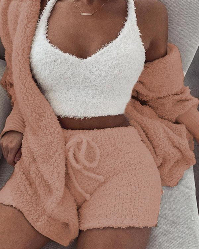 Sexy 3 Piece Loungewear