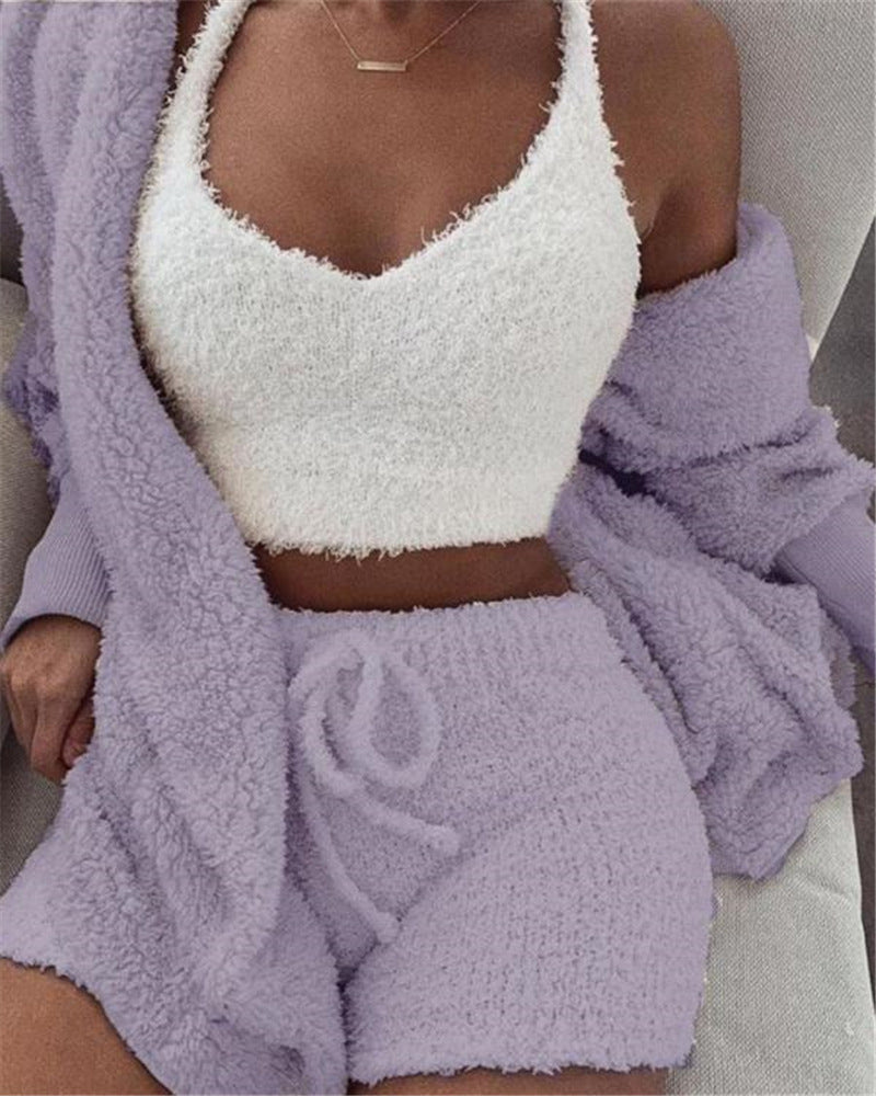 Sexy 3 Piece Loungewear