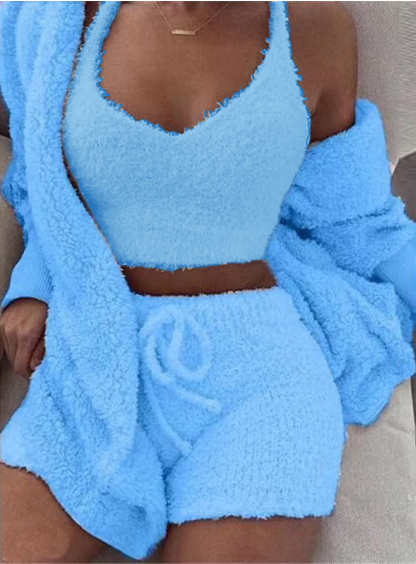 Sexy 3 Piece Loungewear