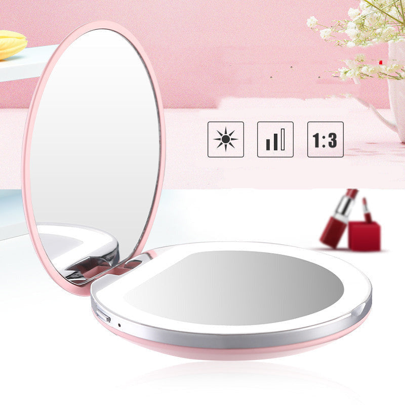 Radiant Glow LED Makeup Mirror
